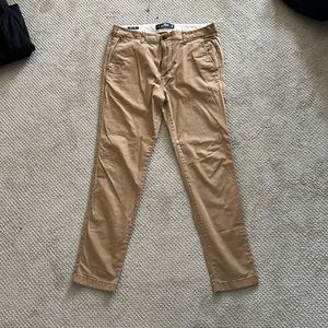 Hollister khaki tan size 33